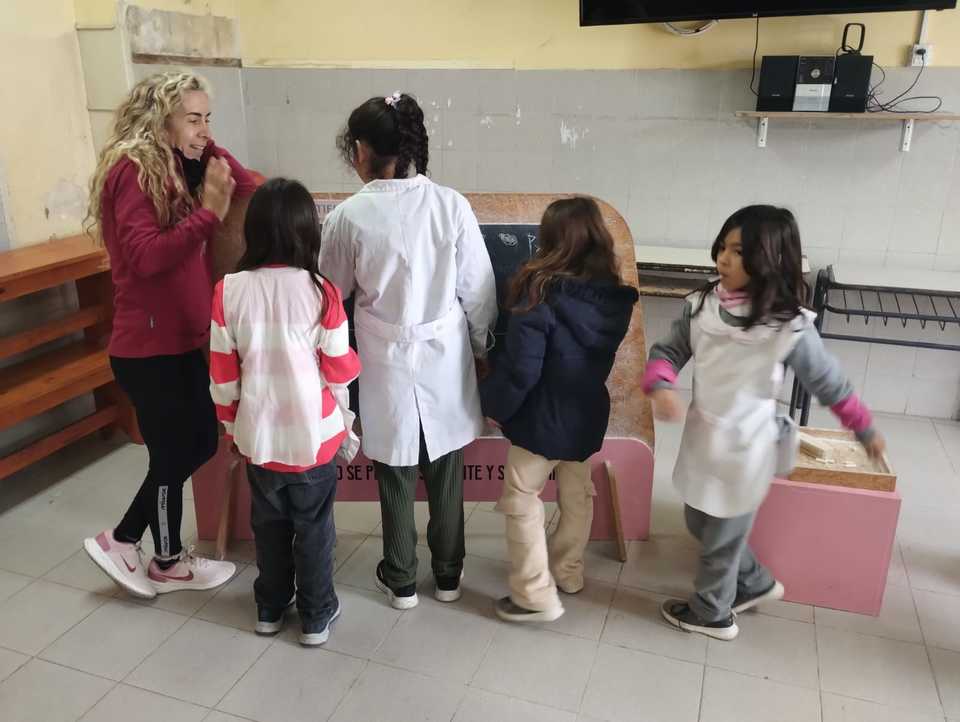 Mundo Nuevo en la Escuela Primaria Nº 21 de Los Hornos