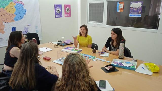 Reunión en el Ministerio de las Mujeres, Políticas de Género y Diversidad Sexual de la Provincia de Buenos Aires