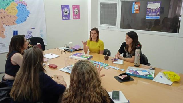 Reunión en el Ministerio de las Mujeres, Políticas de Género y Diversidad Sexual de la Provincia de Buenos Aires Reunión en el Ministerio de las Mujeres, Políticas de Género y Diversidad Sexual de la Provincia de Buenos Aires