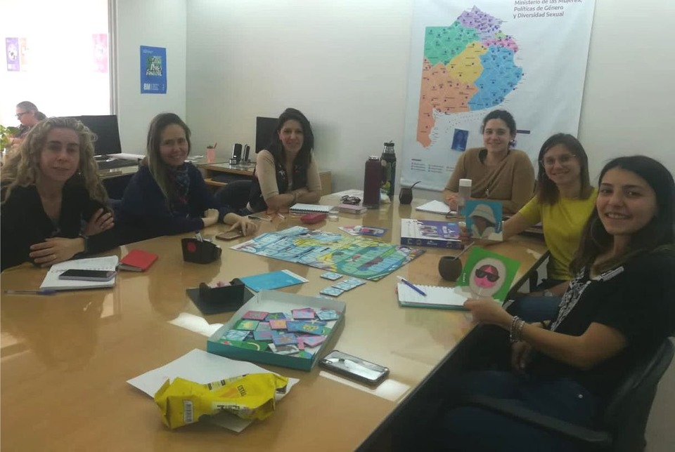 Reunión en el Ministerio de las Mujeres, Políticas de Género y Diversidad Sexual de la Provincia de Buenos Aires