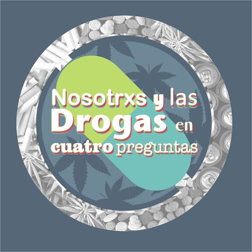 Exhibición Itinerante "Nosotrxs y las Drogas en 4 preguntas"