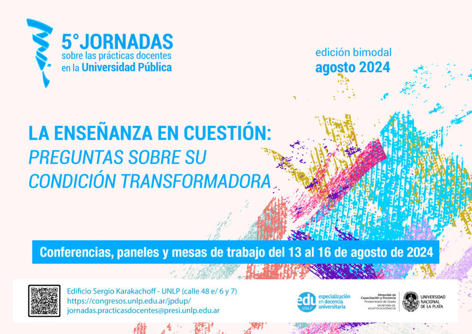 Mundo Nuevo en las "5º Jornadas sobre las prácticas docentes en la Universidad Pública"