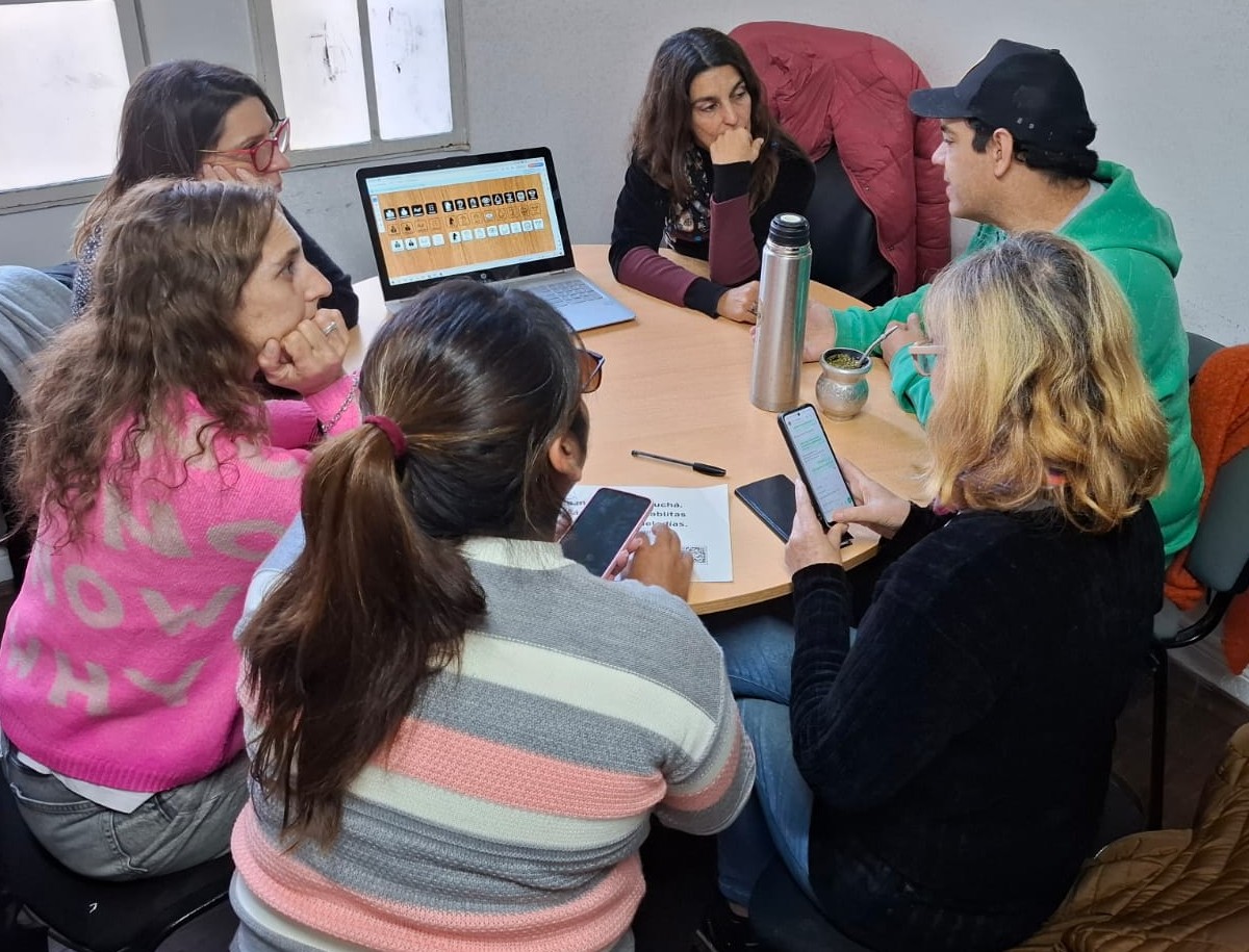 Reunión con el equipo de la Dirección de Inclusión, Discapacidad y Accesibilidad de la UNLP
